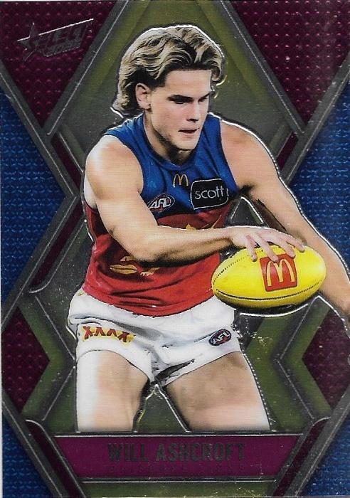 Will Ashcroft #L14 Brisbane Lions | 2025 Select AFL Footy Stars - Luminous