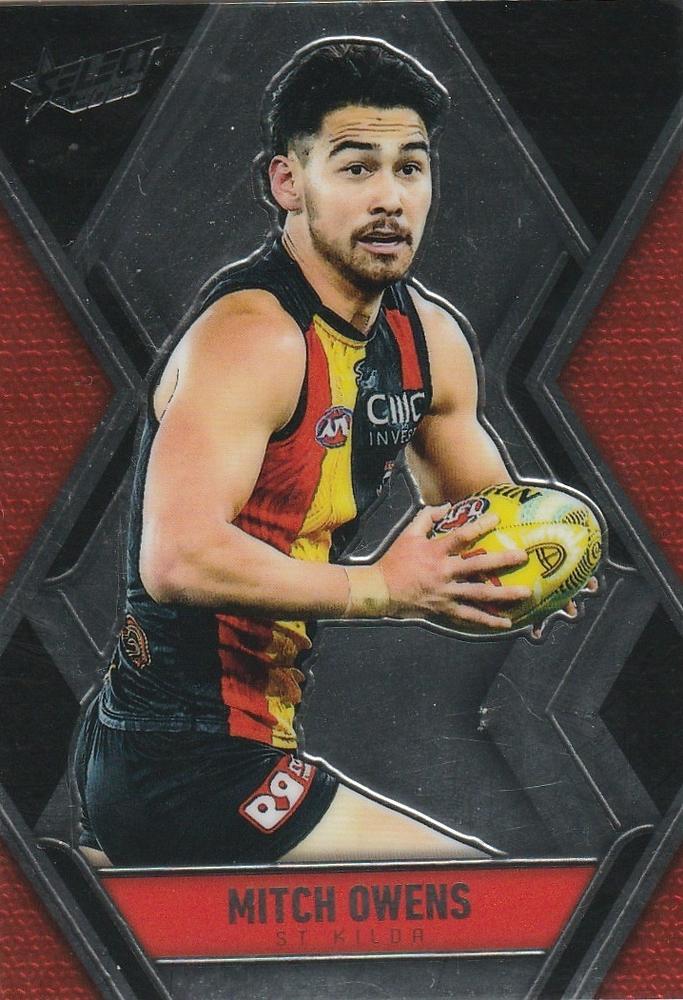 Mitch Owens #L158 St. Kilda Saints | 2025 Select AFL Footy Stars - Luminous
