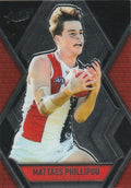 Mattaes Phillipou #L159 St. Kilda Saints | 2025 Select AFL Footy Stars - Luminous