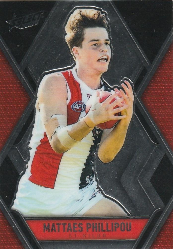 Mattaes Phillipou #L159 St. Kilda Saints | 2025 Select AFL Footy Stars - Luminous