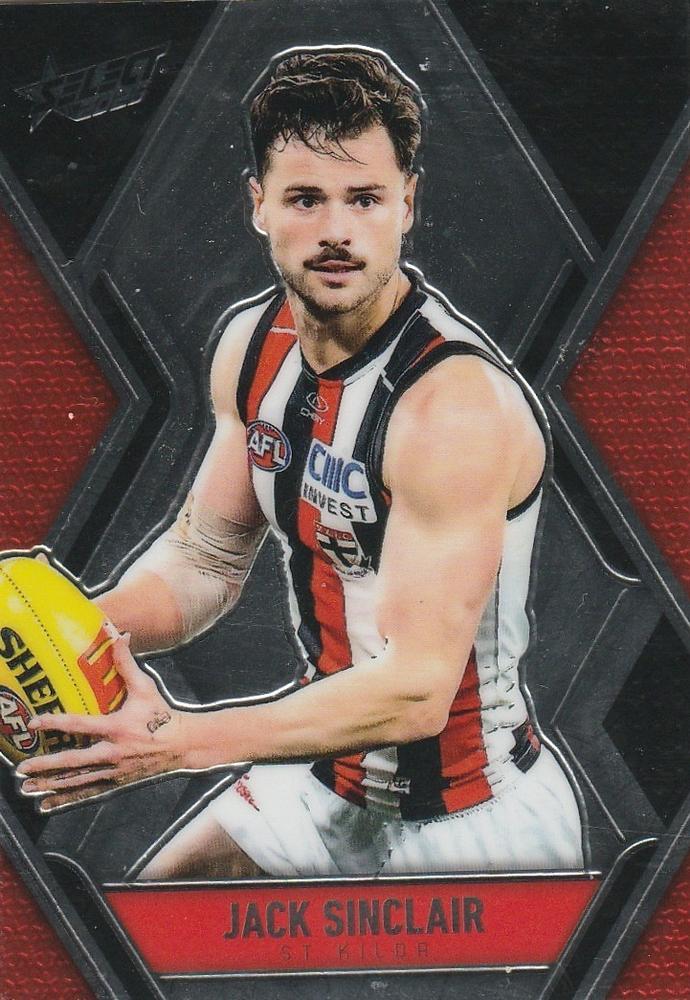 Jack Steele #L161 St. Kilda Saints | 2025 Select AFL Footy Stars - Luminous