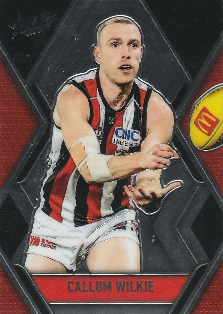 Callum Wilkie #L163 St. Kilda Saints | 2025 Select AFL Footy Stars - Luminous