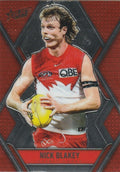 Nick Blakey #L167 Sydney Swans | 2025 Select AFL Footy Stars - Luminous