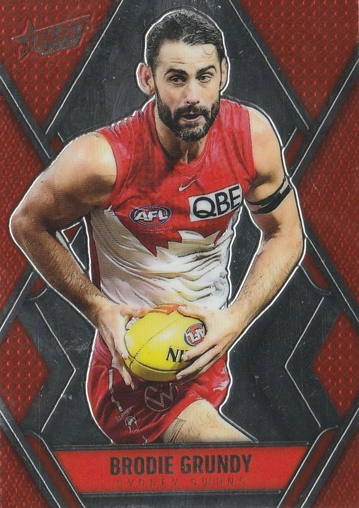Brodie Grundy #L168 Sydney Swans | 2025 Select AFL Footy Stars - Luminous