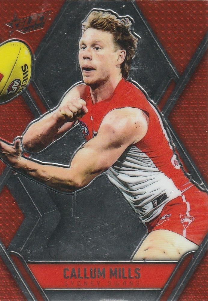 Callum Mills #L173 Sydney Swans | 2025 Select AFL Footy Stars - Luminous