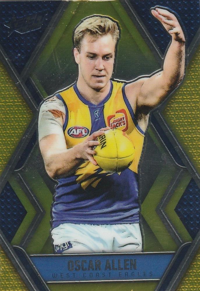 Oscar Allen #L177 West Coast Eagles | 2025 Select AFL Footy Stars - Luminous