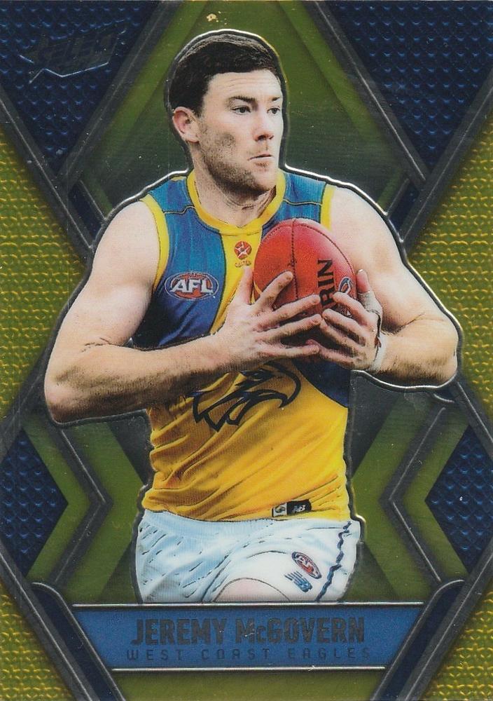 Jeremy McGovern #L182 West Coast Eagles | 2025 Select AFL Footy Stars - Luminous