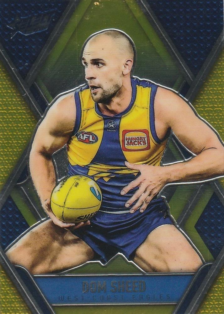 Dom Sheed #L185 West Coast Eagles | 2025 Select AFL Footy Stars - Luminous