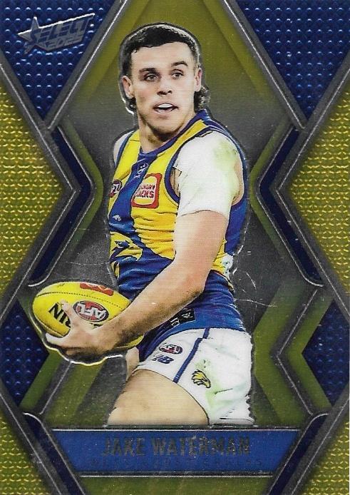 Jake Waterman #L186 West Coast Eagles | 2025 Select AFL Footy Stars - Luminous