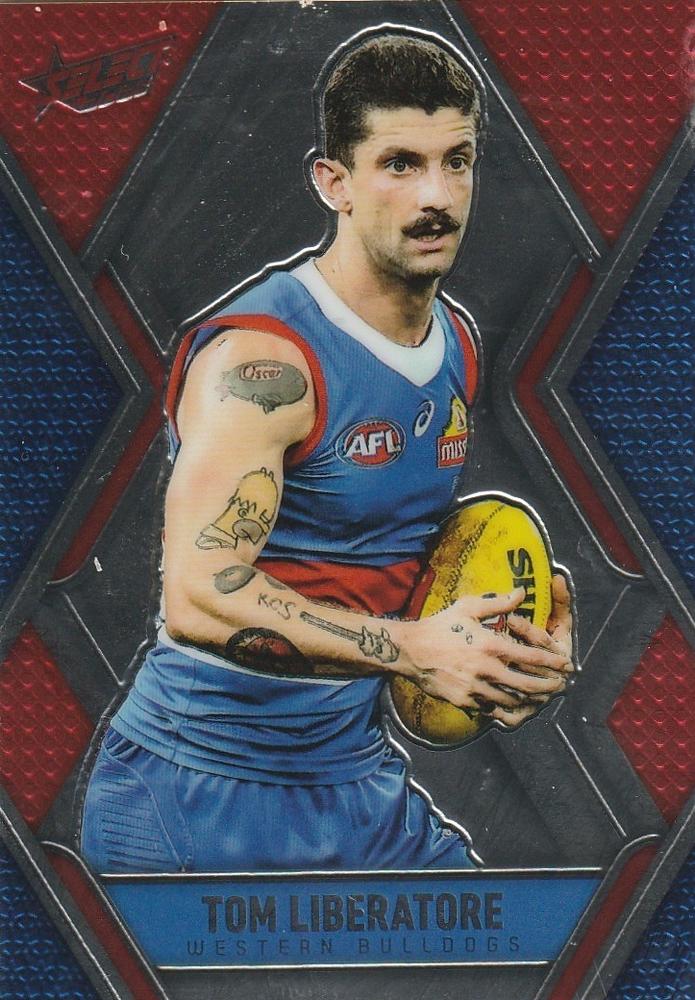 Tom Liberatore #L191 Western Bulldogs | 2025 Select AFL Footy Stars - Luminous
