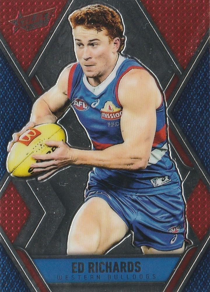 Ed Richards #L193 Western Bulldogs | 2025 Select AFL Footy Stars - Luminous