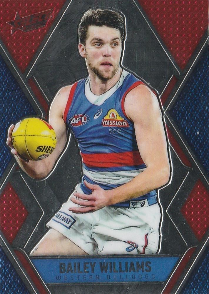 Bailey Williams #L198 Western Bulldogs | 2025 Select AFL Footy Stars - Luminous