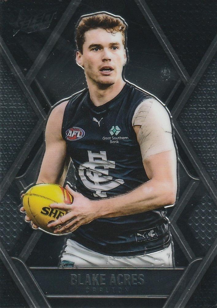 Blake Acres #L23 Carlton Blues | 2025 Select AFL Footy Stars - Luminous