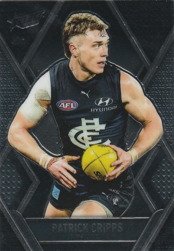Patrick Cripps #L24 Carlton Blues | 2025 Select AFL Footy Stars - Luminous