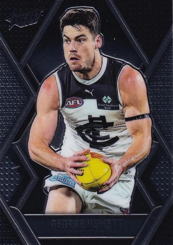 George Hewett #L27 Carlton Blues | 2025 Select AFL Footy Stars - Luminous