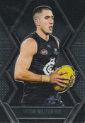 Jacob Weitering #L33 Carlton Blues | 2025 Select AFL Footy Stars - Luminous