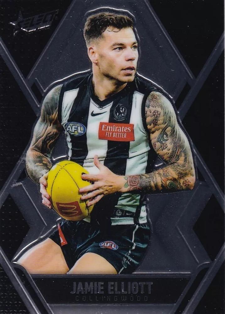 Jamie Elliott #L38 Collingwood Magpies | 2025 Select AFL Footy Stars - Luminous
