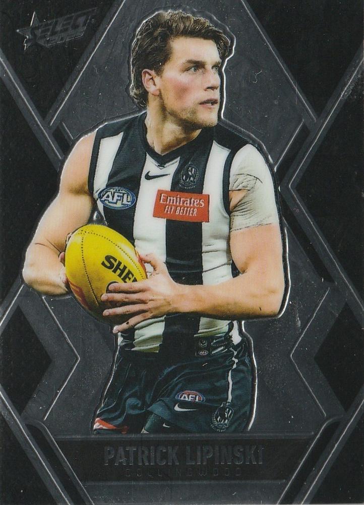 Patrick Lipinski #L40 Collingwood Magpies | 2025 Select AFL Footy Stars - Luminous