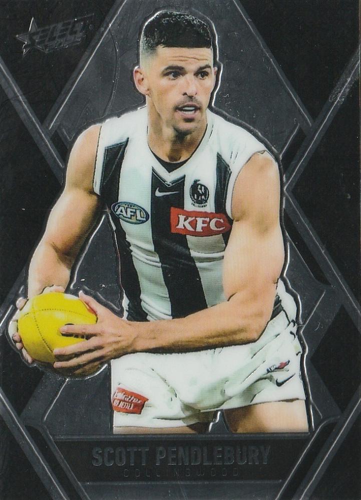 Scott Pendlebury #L44 Collingwood Magpies | 2025 Select AFL Footy Stars - Luminous