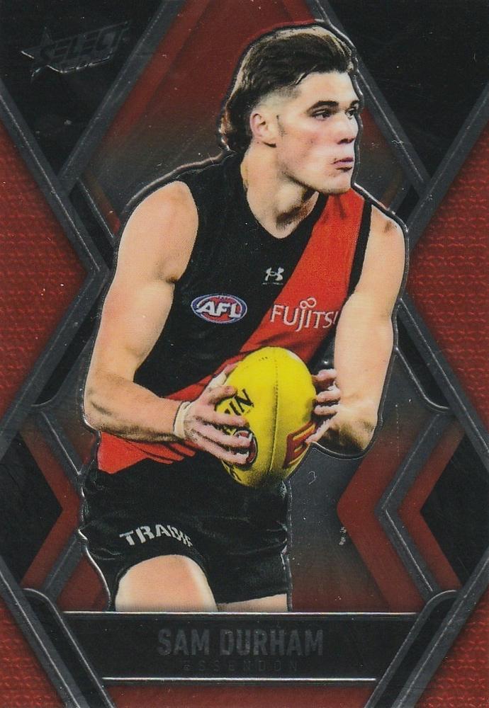 Sam Durham #L48 Essendon Bombers | 2025 Select AFL Footy Stars - Luminous