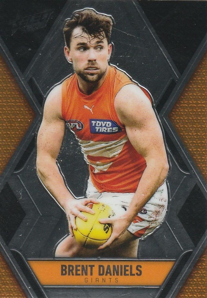 Brent Daniels #L81 Greater Western Sydney Giants | 2025 Select AFL Footy Stars - Luminous