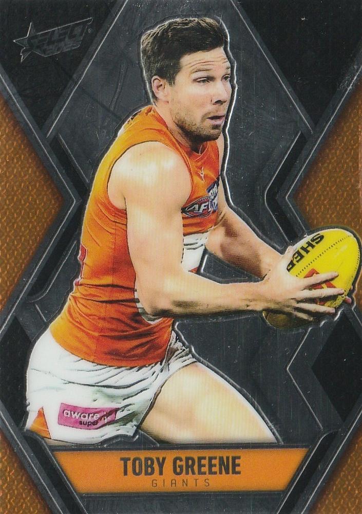 Toby Greene #L83 Greater Western Sydney Giants | 2025 Select AFL Footy Stars - Luminous