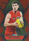 Sam Flanders #L93 Gold Coast Suns | 2025 Select AFL Footy Stars - Luminous