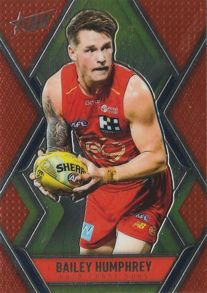 Bailey Humphrey #L94 Gold Coast Suns | 2025 Select AFL Footy Stars - Luminous