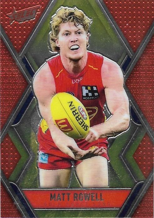 Matt Rowell #L97 Gold Coast Suns | 2025 Select AFL Footy Stars - Luminous
