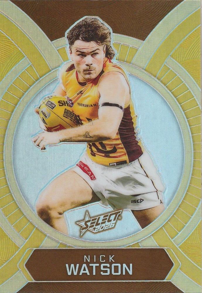 Nick Watson #LB100 Hawthorn Hawks | 2026 Select AFL Footy Stars - Luminous