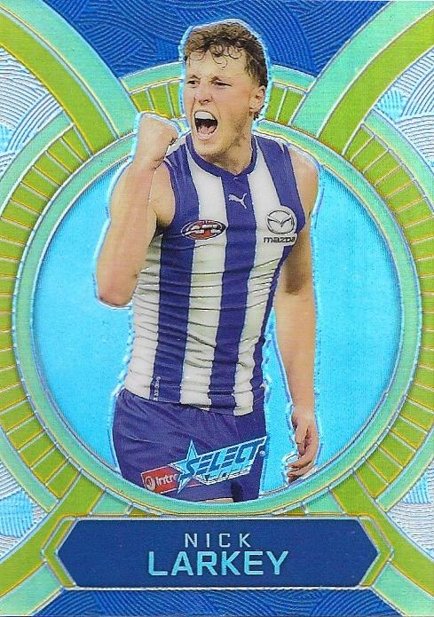 Nick Larkey #LB113 North Melbourne Kangaroos | 2026 Select AFL Footy Stars - Luminous