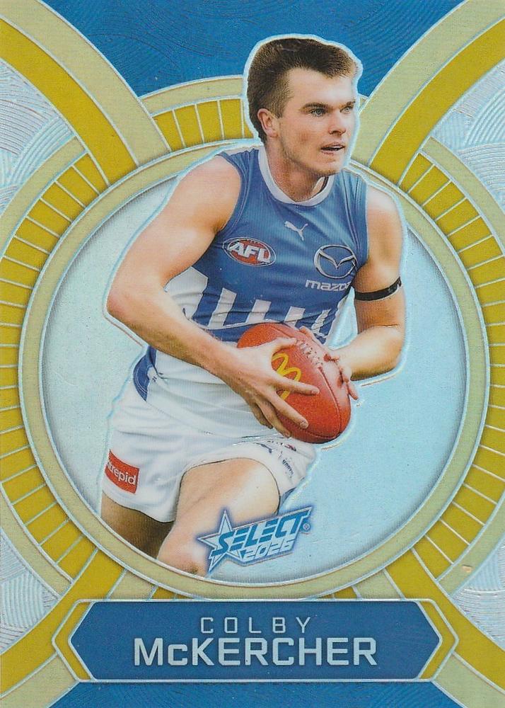 Colby Mckercher #LB115 North Melbourne Kangaroos | 2026 Select AFL Footy Stars - Luminous