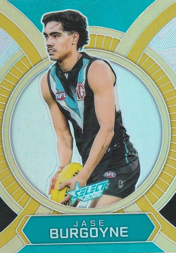 Jase Burgoyne #LB123 Port Adelaide Power | 2026 Select AFL Footy Stars - Luminous