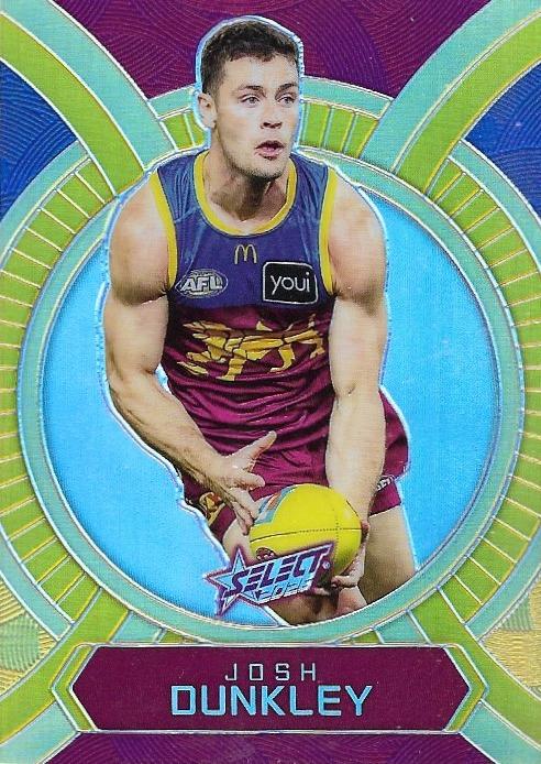 Josh Dunkley #LB13 Brisbane Lions | 2026 Select AFL Footy Stars - Luminous