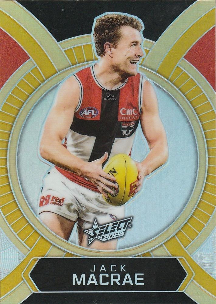 Jack Macrae #LB142 St. Kilda Saints | 2026 Select AFL Footy Stars - Luminous