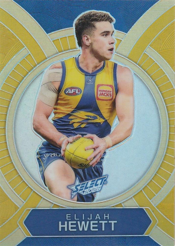 Elijah Hewett #LB163 West Coast Eagles | 2026 Select AFL Footy Stars - Luminous