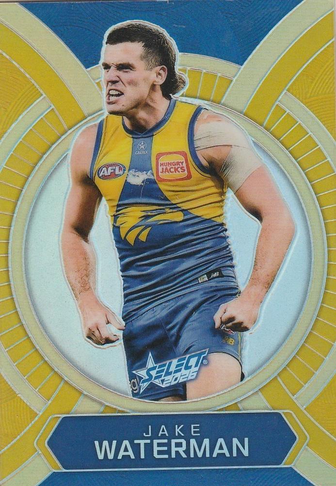 Jake Waterman #LB170 West Coast Eagles | 2026 Select AFL Footy Stars - Luminous