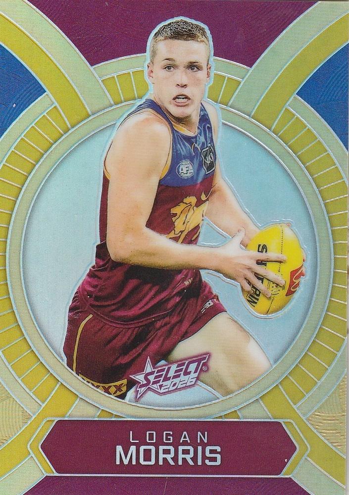 Logan Morris #LB18 Brisbane Lions | 2026 Select AFL Footy Stars - Luminous
