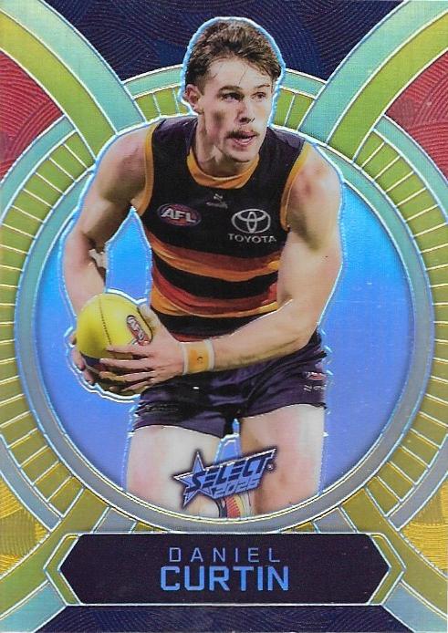 Daniel Curtin #LB1 Adelaide Crows | 2026 Select AFL Footy Stars - Luminous