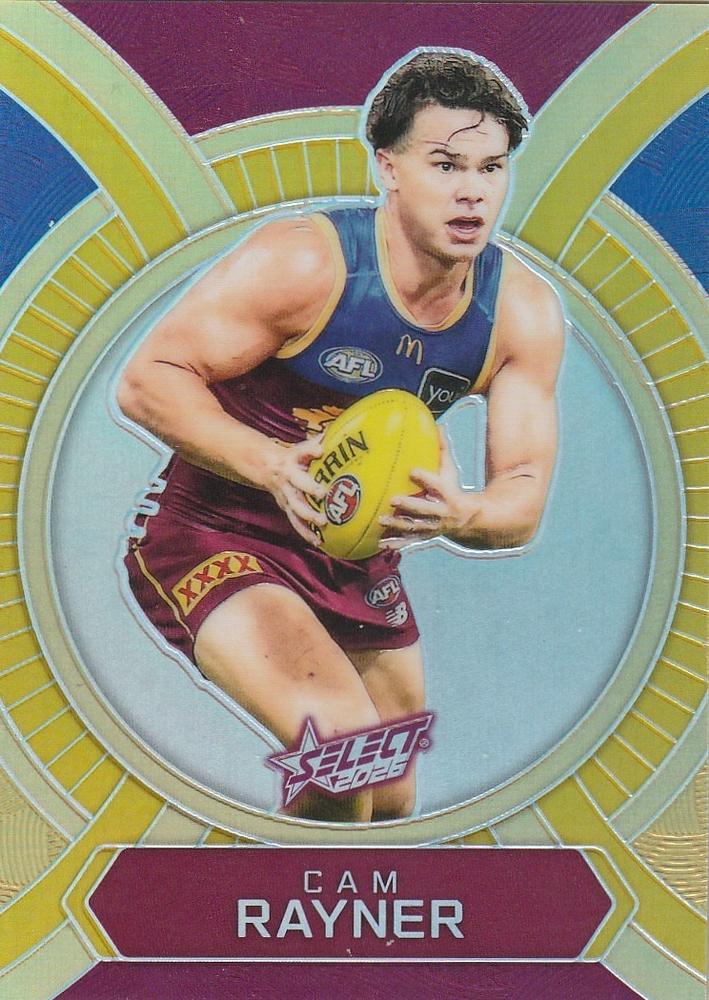 Cam Rayner #LB20 Brisbane Lions | 2026 Select AFL Footy Stars - Luminous