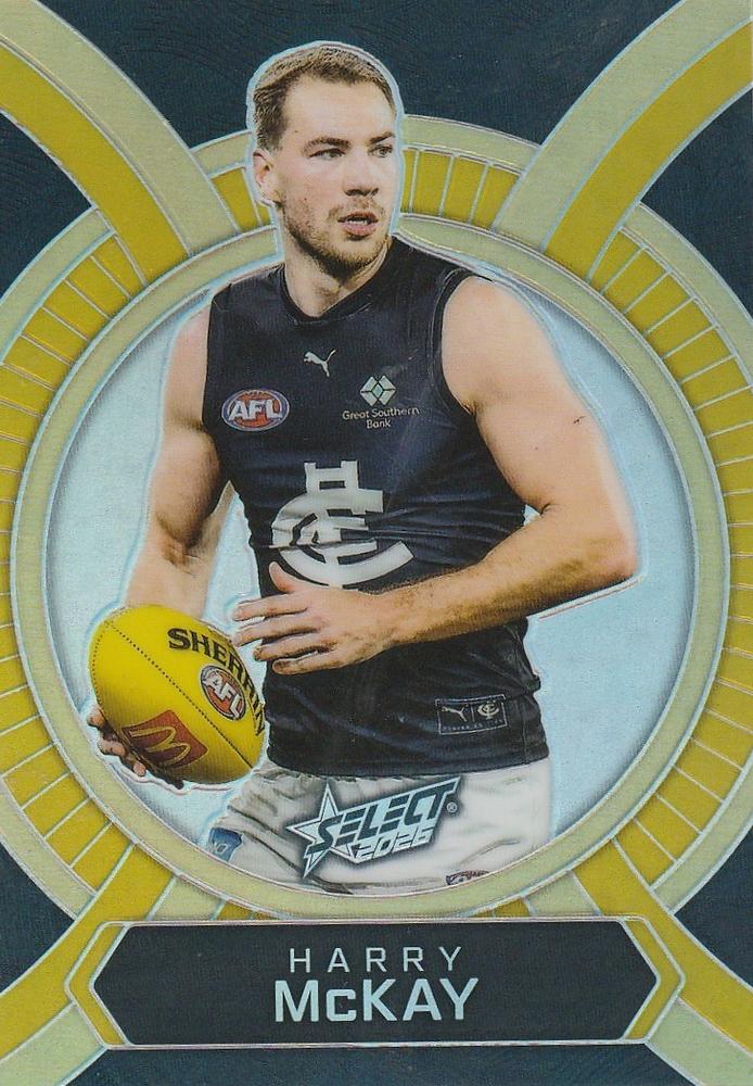 Harry Mckay #LB25 Carlton Blues | 2026 Select AFL Footy Stars - Luminous