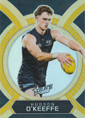 Hudson O'Keeffe #LB27 Carlton Blues | 2026 Select AFL Footy Stars - Luminous