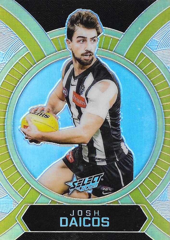Josh Daicos #LB31 Collingwood Magpies | 2026 Select AFL Footy Stars - Luminous