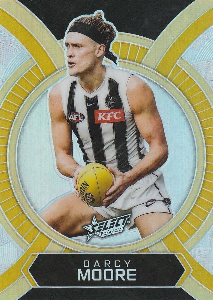 Darcy Moore #LB36 Collingwood Magpies | 2026 Select AFL Footy Stars - Luminous