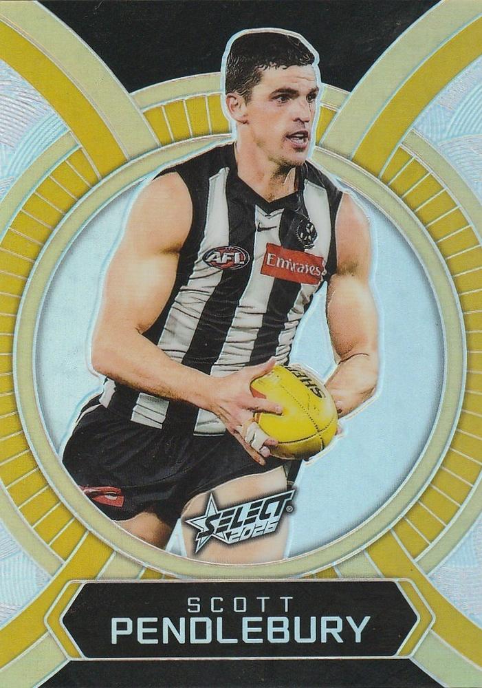Scott Pendlebury #LB37 Collingwood Magpies | 2026 Select AFL Footy Stars - Luminous