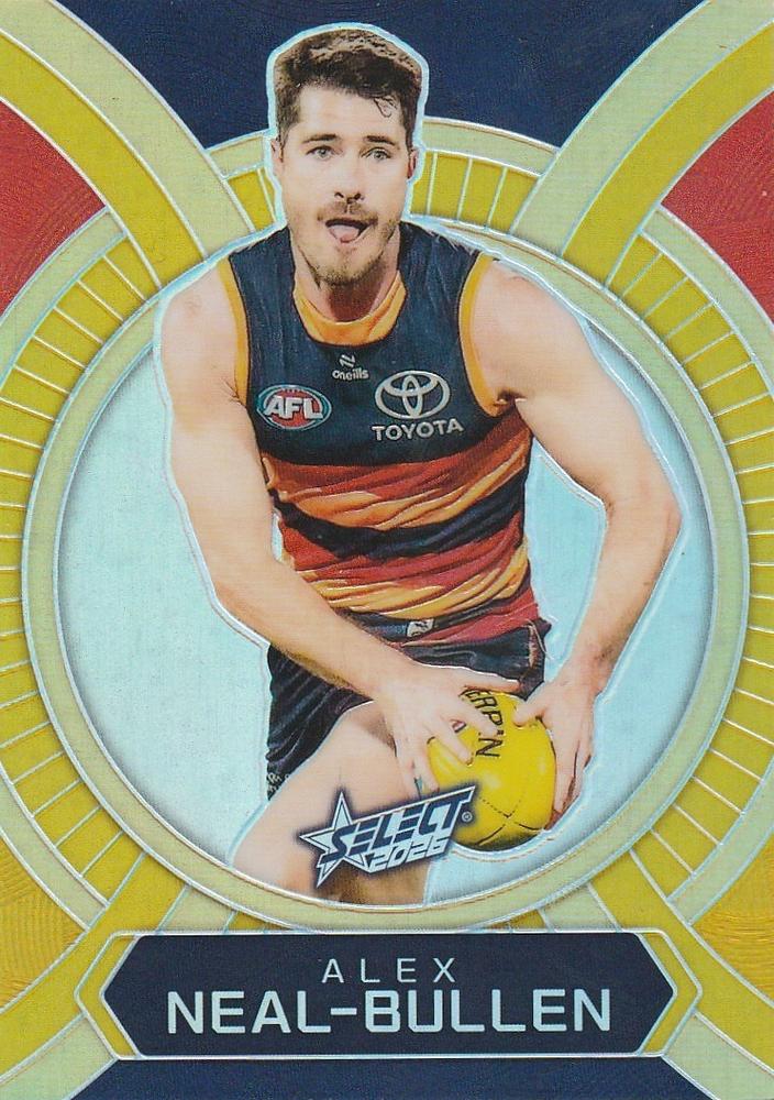 Alex Neal-Bullen #LB4 Adelaide Crows | 2026 Select AFL Footy Stars - Luminous