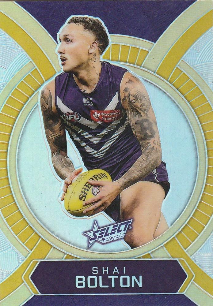 Shai Bolton #LB51 Fremantle Dockers | 2026 Select AFL Footy Stars - Luminous