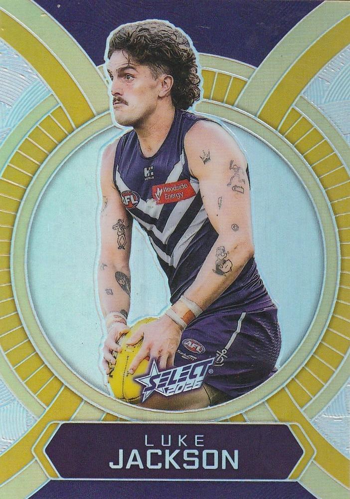 Luke Jackson #LB54 Fremantle Dockers | 2026 Select AFL Footy Stars - Luminous