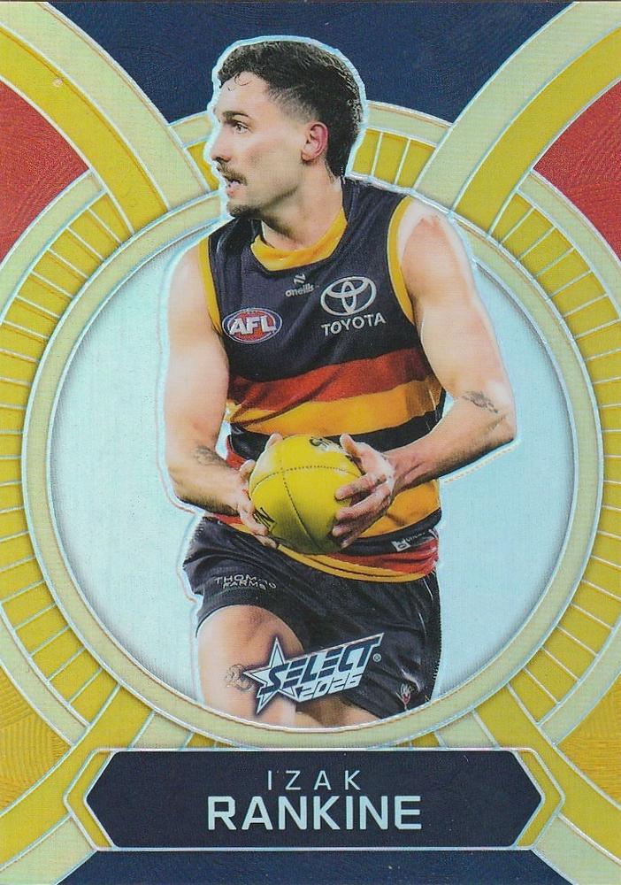 Izak Rankine #LB6 Adelaide Crows | 2026 Select AFL Footy Stars - Luminous