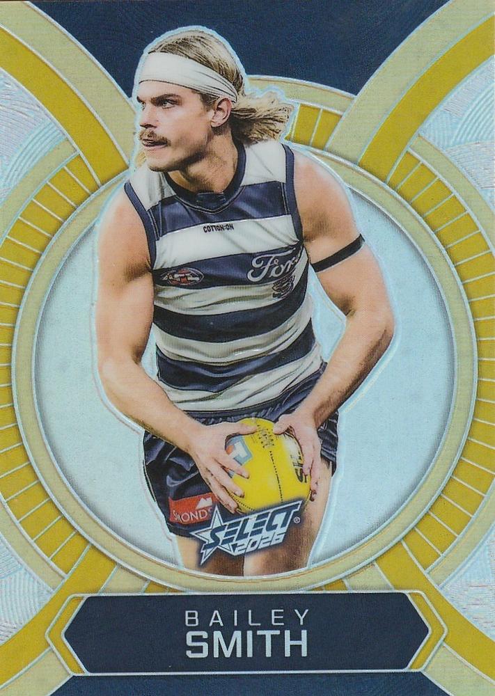 Bailey Smith #LB70 Geelong Cats | 2026 Select AFL Footy Stars - Luminous